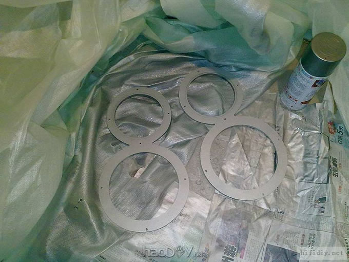 菜鸟第一次DIY制作惠威ss6.5r中低音+k1高音喇叭音箱开始了