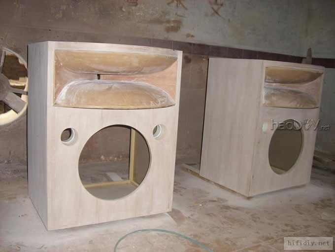 日本 TAD Exclusive 2402 号角音箱 diy复刻版横空出世附图纸