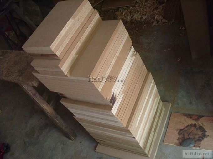 手又痒了diy自制2寸音柱喇叭音箱附分频器图