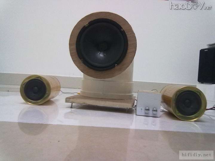 我的DIY 2.1功放音箱巅峰之作,雷到你不许笑