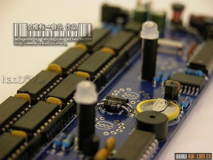 图片过大,您可以通过鼠标滑轮改变图片巨细或点击查察大图 饱含了我全部等候的diy建造电子管(真空管)时钟