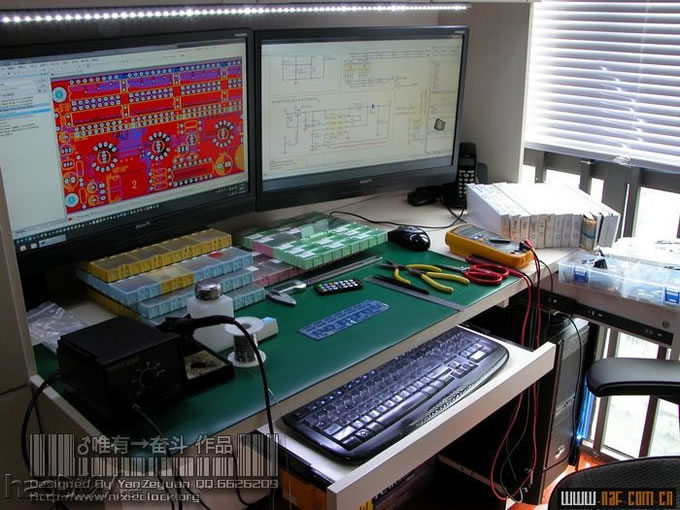 图片过大,您可以通过鼠标滑轮改变图片巨细或点击查察大图 饱含了我全部等候的diy建造电子管(真空管)时钟