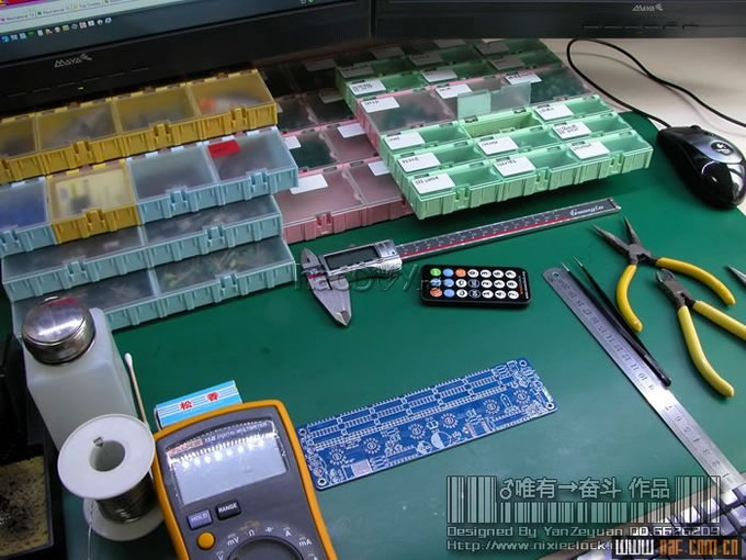 图片过大,您可以通过鼠标滑轮改变图片巨细或点击查察大图 饱含了我全部等候的diy建造电子管(真空管)时钟