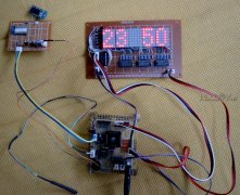 diy建造 5*7 LED 无线蓝牙节制点