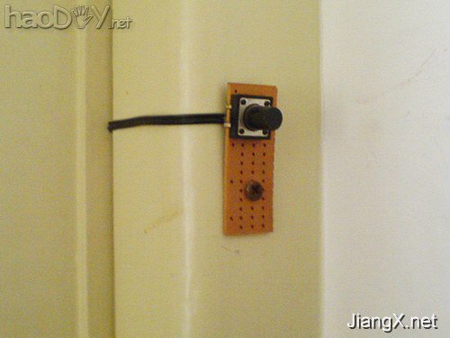 为你的房间diy制作简易门铃