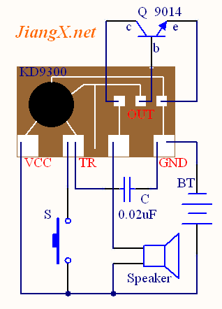 为你的房间diy制作简易门铃