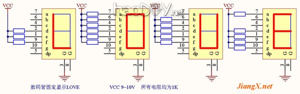 送给女伴侣最好的生日礼品-LOVE led流水灯建造完成