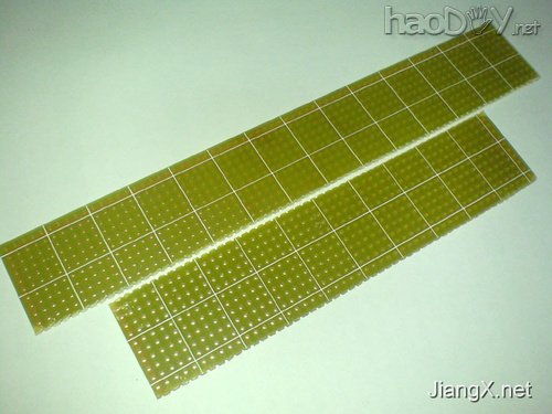 diy制作 LED摇摇棒的升级版本-32只LED摇摇棒 附图纸