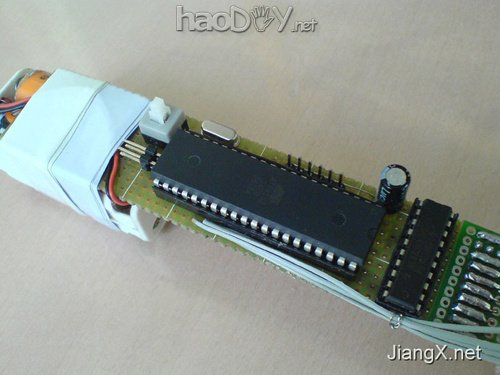 diy制作 LED摇摇棒的升级版本-32只LED摇摇棒 附图纸