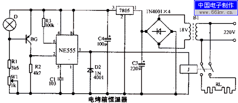 电烤箱恒温器