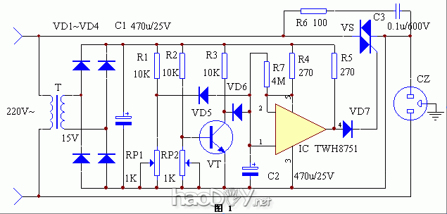 自制全自动冰箱保护器