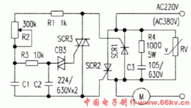 自制大功率可控硅调压电路 调压插座,调压开关