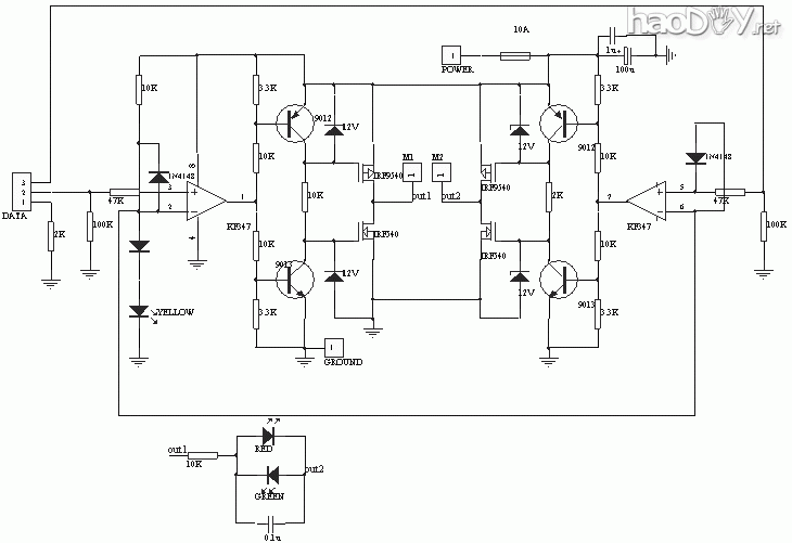 diy三极管驱动直流电机
