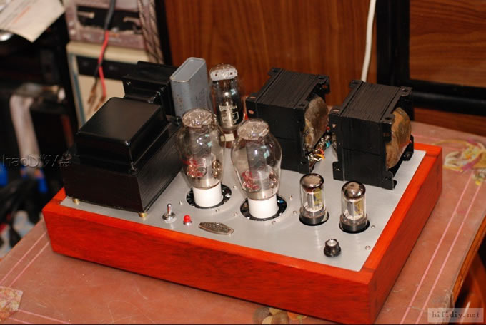 6sn7+300B电子管单端胆机功放制作完工附线路图