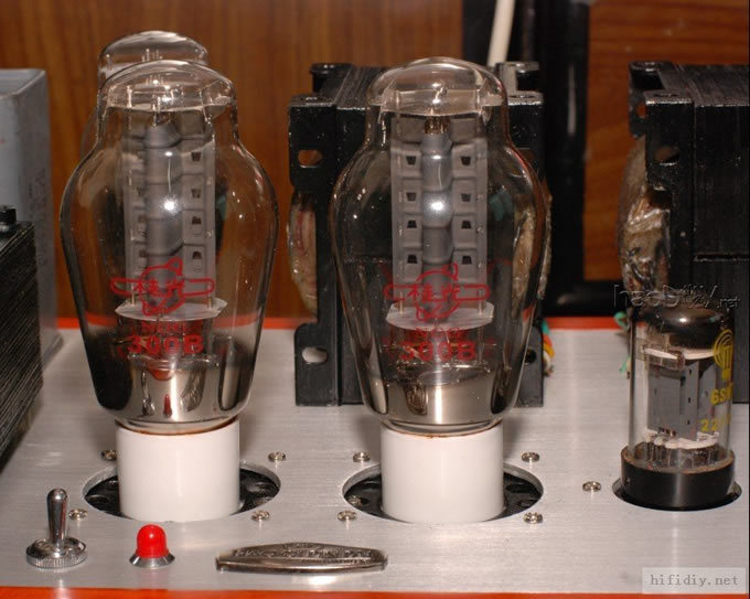 6sn7+300B电子管单端胆机功放制作完工附线路图