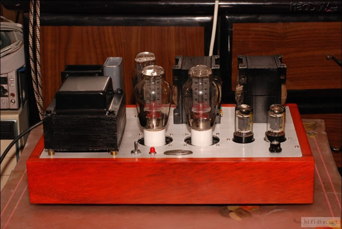 6sn7+300B电子管单端胆机功放制作完工附线路图