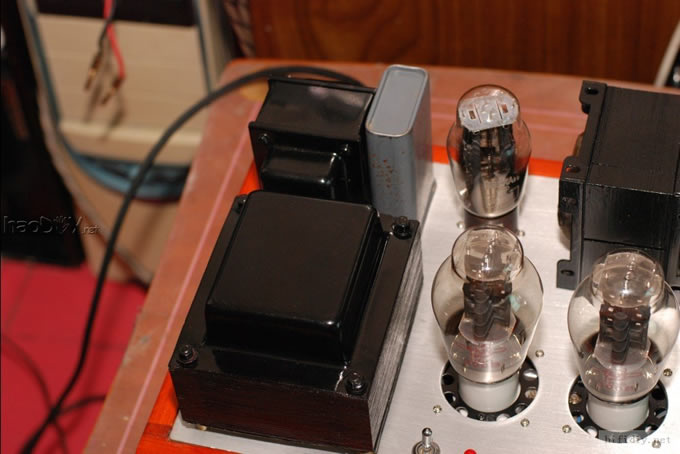 6sn7+300B电子管单端胆机功放制作完工附线路图