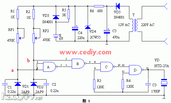 制作超温及降温 温度报警器