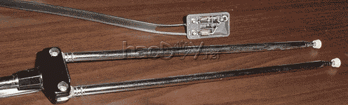 自制利用电视拉杆天线作为FM偶极子天线