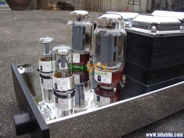 diy制作EL156电子管单端合并胆机,输出功率2X16W附线路图