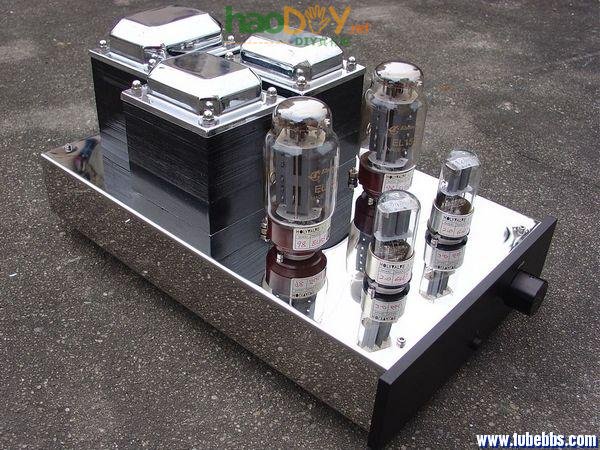 diy制作EL156电子管单端合并胆机,输出功率2X16W附线路图