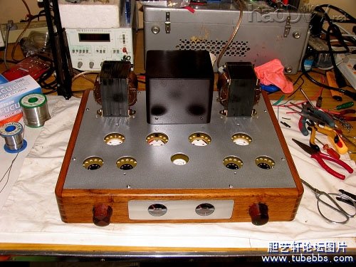 逆风再做12j7+6f6+300B电子管单端胆机合并机附电路图