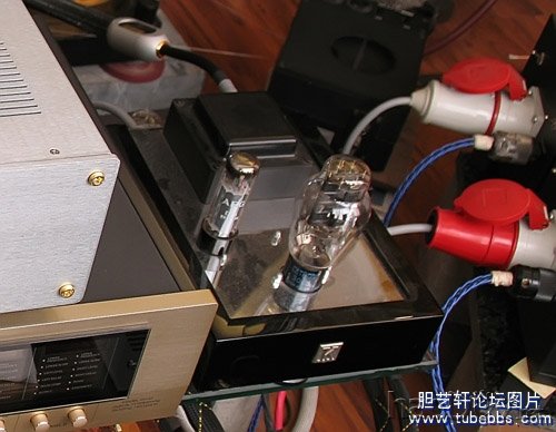 逆风再做12j7+6f6+300B电子管单端胆机合并机附电路图