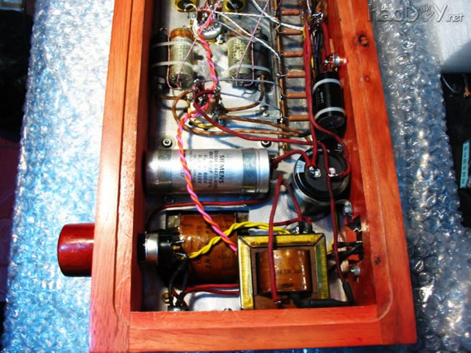 前段时刻制作的马兰士7电子管前级 diy制作的马兰士7电子管胆前级附电路线路图