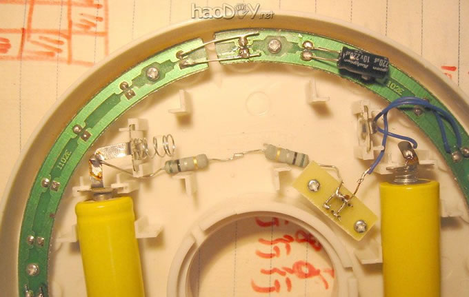 自制LED 帐篷灯改造