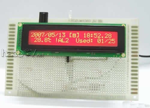 制作2402LCD电子钟