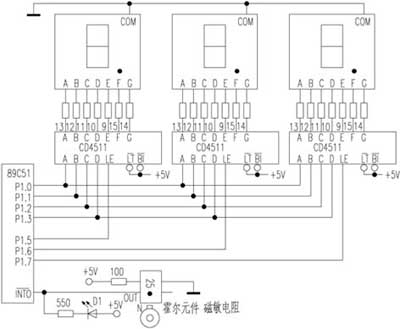 制作智能电机转速计数器