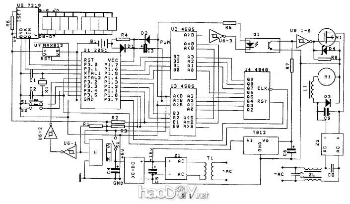 diy直流电机PWM闭环调速系统