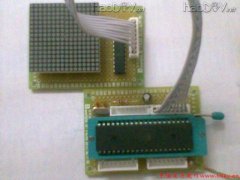 diy点阵式汉字LED显示屏的制作