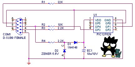 自制PIC12F629烧录器制作