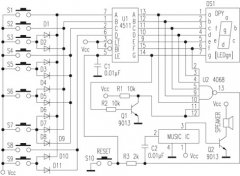 制作设计巧妙的数显抢答器