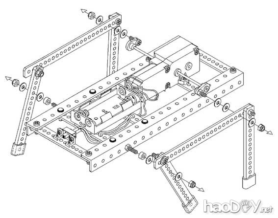 自制四足竞速机器人的制作