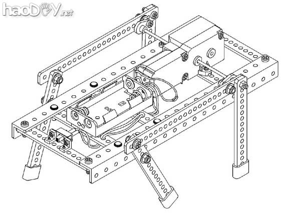 自制四足竞速机器人的制作