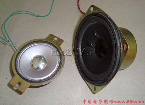 自制茶叶盒做的立体声小音箱