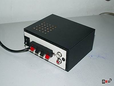 自制强人手工自制音响漫步者M2音箱+功放