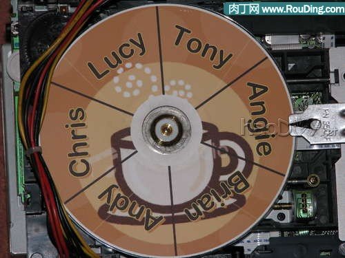 diy用废弃硬盘打造一个自动打赌划拳转盘