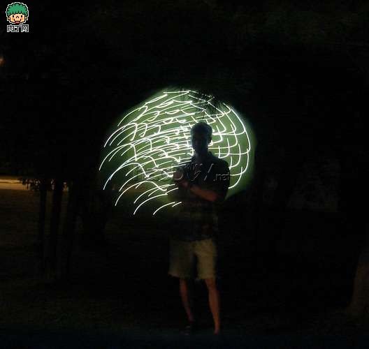 自制DIY一把LED星光伞,雨天好心情!