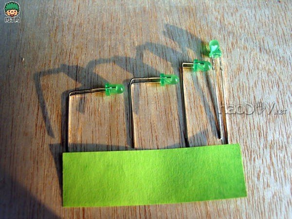 制作圣诞树般漂亮的LED小灯DIY图解