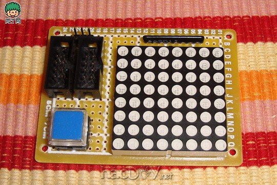 自制简单有趣的LED汽车表情灯仪DIY方法