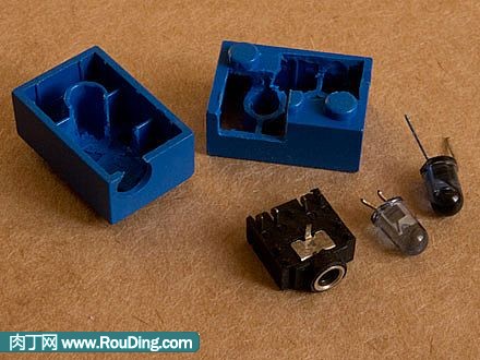 diy用乐高玩具DIY相机红外线遥控器