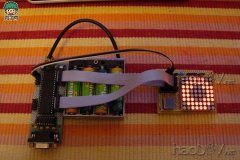 自制简单有趣的LED汽车表情灯仪D