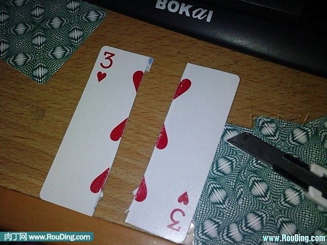 自制扑克纸牌制作的漂亮收纳盒子(第1页)