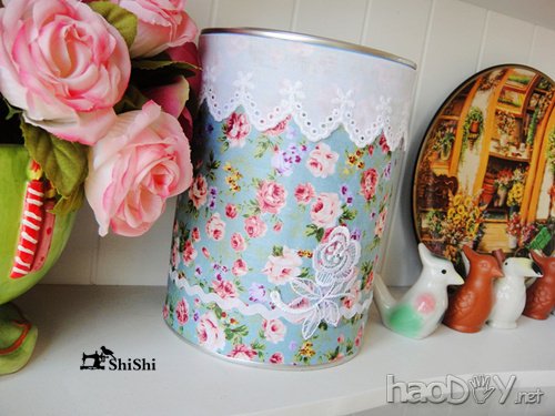 diy奶粉罐的前世今生 小清新旧物改造作品
