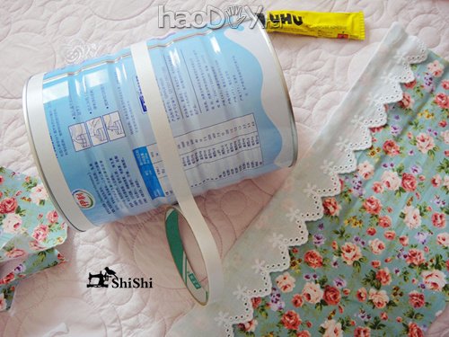 diy奶粉罐的前世今生 小清新旧物改造作品