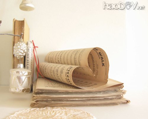 制作旧物改造的唯美复古手工艺作品赏析