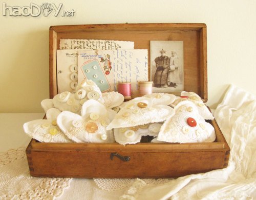 制作旧物改造的唯美复古手工艺作品赏析